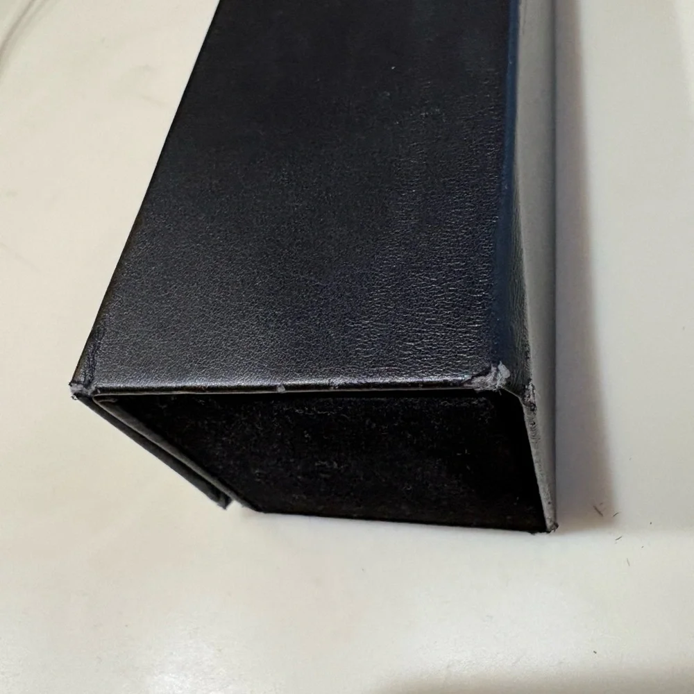 Montblanc Black Leather Velvet Eyeglass Case